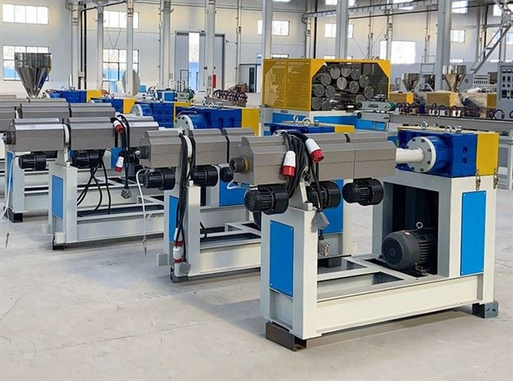 PVC PU STEEL WIRE REINFORCED HOSE MACHINE